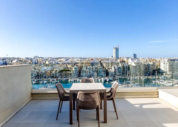 Modern 3br With Stunning Marina View In By 360 Estates Apartment Pieta