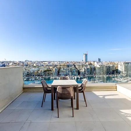 Modern 3br With Stunning Marina View In By 360 Estates Apartment Pietà